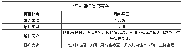 案例I酒吧千萬要做信號覆蓋！快收藏這套寶藏清單~